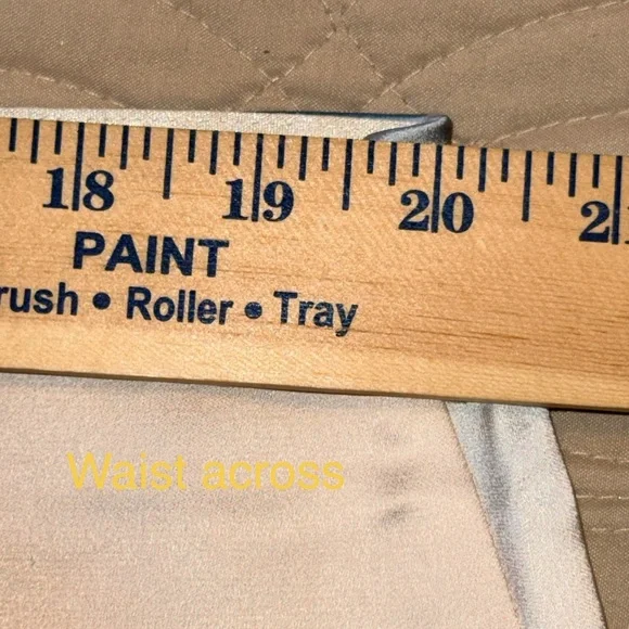 NWT-Express High Waisted Printed Satin Maxi Slip Skirt - Picture 10 of 11